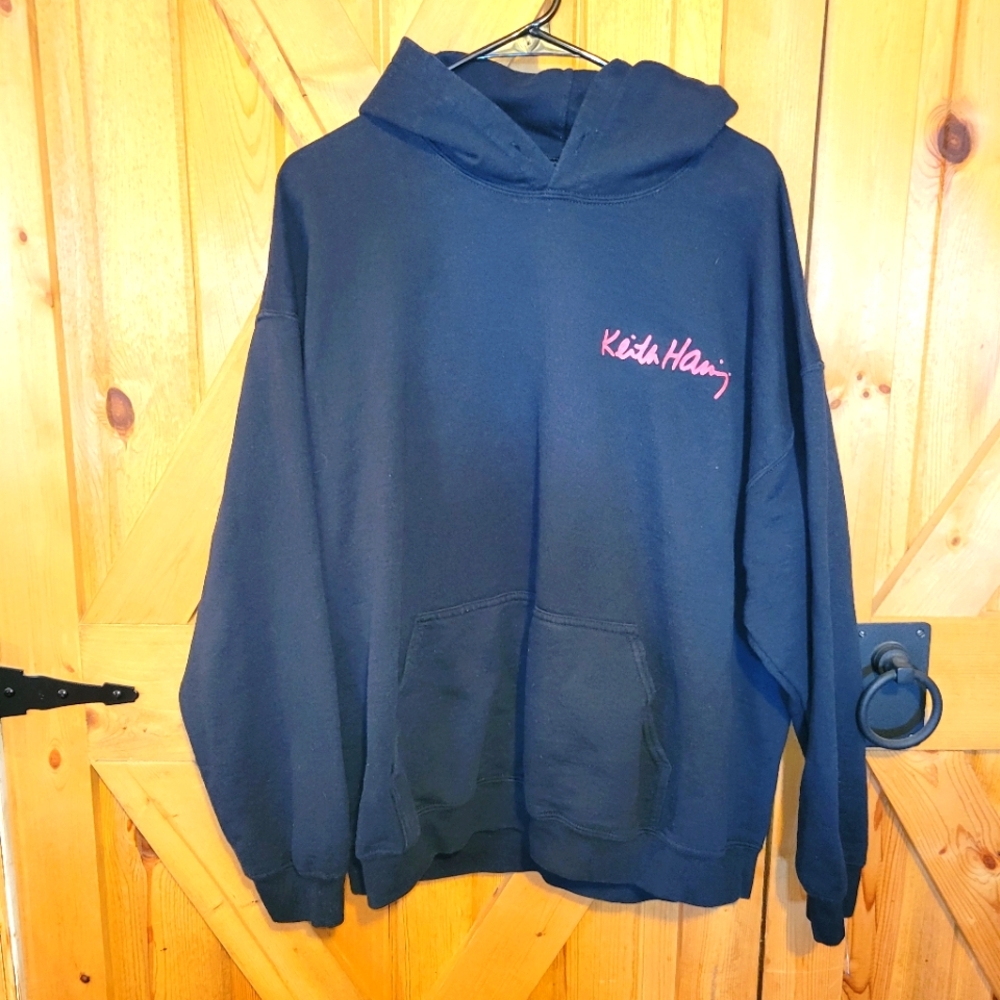 Keith Haring hoodie Mens Size Xl